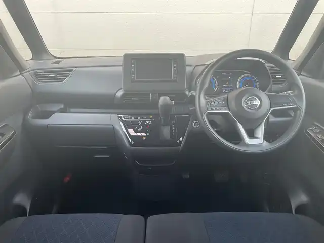 日産 ルークス ハイウェイスター X 茨城県 2023(令5)年 1.5万km ホワイトパール アラウンドビューモニター/LEDヘッドライト/ステアリングスイッチ/エマージェンシーブレーキ/インテリジェントキー/アイドリングストップ/パワースライドドア