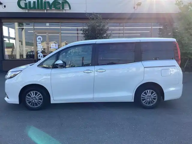 トヨタ エスクァイア Gi 宮城県 2015(平27)年 7.3万km ホワイトパールクリスタルシャイン アイドリングストップ/ウィンカーミラー/プッシュスタート/両側パワースライドドア/ETC/社外ナビ/電動格納ミラー/シートヒーター