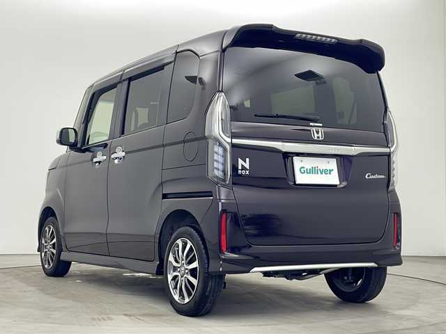 ホンダ Ｎ ＢＯＸ カスタム EX 秋田県 2023(令5)年 1.1万km プレミアムベルベットパープル・パール 4WD/ホンダセンシング/両側パワースライドドア/純正メモリナビ/　（CD/TV/Bluetooth）/バックカメラ/レーダークルーズコントロール/ステアリングスイッチ/ETC/ドライブレコーダー/前席シートヒーター/電動格納ミラー/サンシェード/純正フロアマット/純正14インチアルミホイール/LEDヘッドライト/フォグランプ/オートライト/スマートキー/スペアキー
