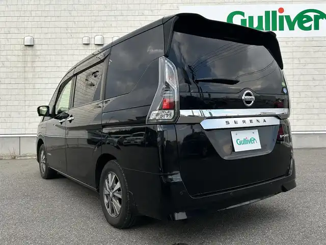 日産 セレナ e－パワー XV 山形県 2018(平30)年 9.7万km ダイヤモンドブラック 純正9インチナビ/FM/AM/フルセグ/DVD/Bluetooth/全周囲バックカメラ/プロパイロット/エマージェンシーブレーキ/クリアランスソナー/車線逸脱警報/パーキングアシスト/ビルトインETC/前方ドライブレコーダーSDなし/前席シートヒーター/ステアリングヒーター/LEDヘッドライト/オートハイビーム/オートライト