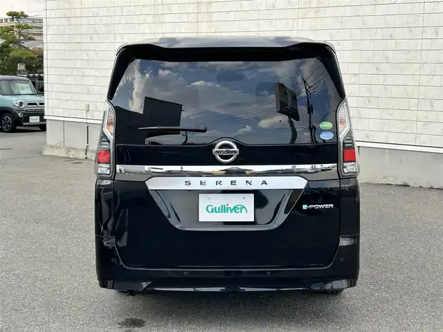 日産 セレナ e－パワー XV 山形県 2018(平30)年 9.7万km ダイヤモンドブラック 純正9インチナビ/FM/AM/フルセグ/DVD/Bluetooth/全周囲バックカメラ/プロパイロット/エマージェンシーブレーキ/クリアランスソナー/車線逸脱警報/パーキングアシスト/ビルトインETC/前方ドライブレコーダーSDなし/前席シートヒーター/ステアリングヒーター/LEDヘッドライト/オートハイビーム/オートライト