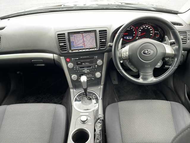 スバル レガシィ ツーリングワゴン 2．0GT 徳島県 2007(平19)年 10.4万km オブシディアンブラックパール 7型純正HDDナビ/（フルセグ/HDD/USB/DISC/ラジオ/SD/VTR）/純正オーディオ/（ラジオ/CD/MD/AUX）/ターボ/バックカメラ/ETC/社外フロアマット/ワイパーデザイアー/パドルシフト/D席パワーシート/スペアキー