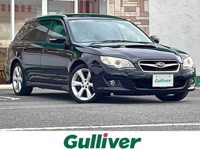 スバル レガシィ ツーリングワゴン 2．0GT 徳島県 2007(平19)年 10.4万km オブシディアンブラックパール 7型純正HDDナビ/（フルセグ/HDD/USB/DISC/ラジオ/SD/VTR）/純正オーディオ/（ラジオ/CD/MD/AUX）/ターボ/バックカメラ/ETC/社外フロアマット/ワイパーデザイアー/パドルシフト/D席パワーシート/スペアキー