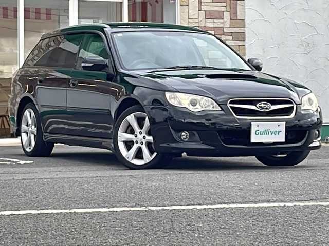 スバル レガシィ ツーリングワゴン 2．0GT 徳島県 2007(平19)年 10.4万km オブシディアンブラックパール 7型純正HDDナビ/（フルセグ/HDD/USB/DISC/ラジオ/SD/VTR）/純正オーディオ/（ラジオ/CD/MD/AUX）/ターボ/バックカメラ/ETC/社外フロアマット/ワイパーデザイアー/パドルシフト/D席パワーシート/スペアキー