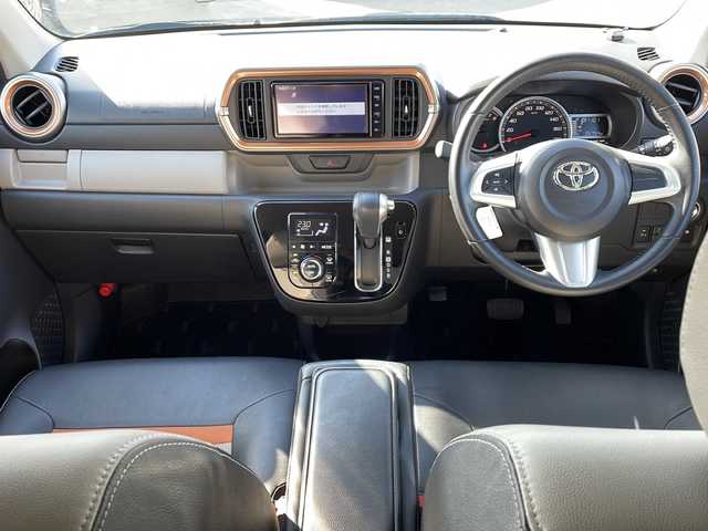 トヨタ パッソ モーダ　Gパッケージ 徳島県 2018(平30)年 3.6万km キナコメタリック 純正7型SDナビ　NSZT-W68T/（ラジオ/BT/DISC/フルセグ/SD）/バックカメラ/ビルトインETC/ハーフレザーシート/アイドリングストップ/前後コーナーセンサー/LEDヘッドライト/純正15インチAW/社外フロアマット/プッシュスタート/パーキングアシスト/スタリングリモコン/ドライブレコーダー