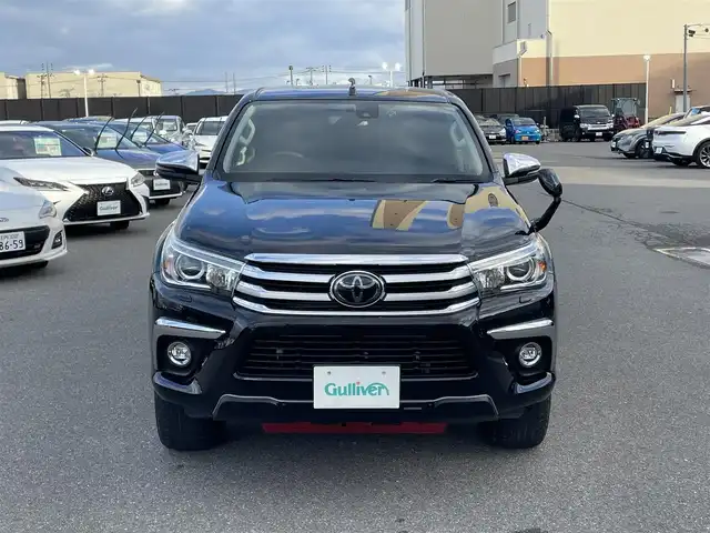 トヨタ ハイラックス Z 山形県 2018(平30)年 6.3万km アティチュードブラックマイカ 4WD/軽油/衝突被害軽減システム/TRDロールバー/SDナビ/　　【CD DVD BD BT ワンセグ】/バックカメラ/クルーズコントロール/LEDオートライト/純正17インチアルミホイール/ドライブレコーダー/ステアリングスイッチ/MTモード付AT/IC付ターボ/電動格納ウィンカーミラー/ミラーヒーター/フォグランプ/スマートキー/ETC