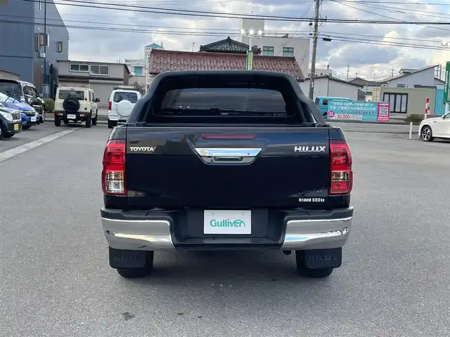トヨタ ハイラックス Z 山形県 2018(平30)年 6.3万km アティチュードブラックマイカ 4WD/軽油/衝突被害軽減システム/TRDロールバー/SDナビ/　　【CD DVD BD BT ワンセグ】/バックカメラ/クルーズコントロール/LEDオートライト/純正17インチアルミホイール/ドライブレコーダー/ステアリングスイッチ/MTモード付AT/IC付ターボ/電動格納ウィンカーミラー/ミラーヒーター/フォグランプ/スマートキー/ETC