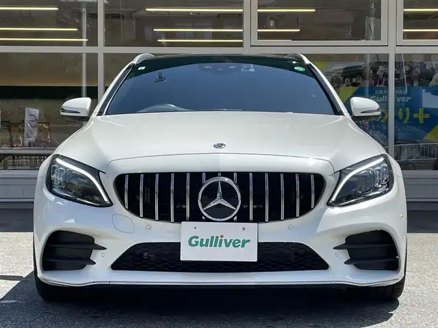 メルセデス・ベンツ Ｃ２００ ワゴン ローレウスエディション 岐阜県 2019(令1)年 5.3万km 白 純正ナビ/バックカメラ/追従式クルーズコントロール/純正フロアマット/サンルーフ/全席レザーシート/前席シートヒータ/前席パワーシート・メモリ機能付き/パーキングアシスト/レーンキープアシスト/衝突軽減ブレーキ/コーナーセンサー/パワーバックドア/ドライブレコーダー/カーテンエアバック/ETC/LEDヘッドライト・AUTO機能付き