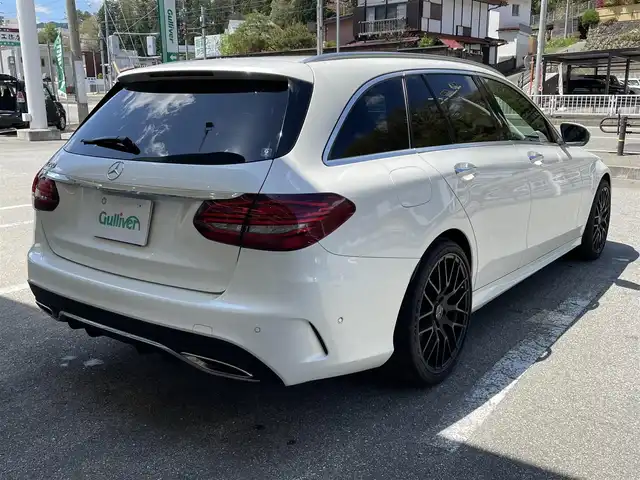 メルセデス・ベンツ Ｃ２００ ワゴン ローレウスエディション 岐阜県 2019(令1)年 5.3万km 白 純正ナビ/バックカメラ/追従式クルーズコントロール/純正フロアマット/サンルーフ/全席レザーシート/前席シートヒータ/前席パワーシート・メモリ機能付き/パーキングアシスト/レーンキープアシスト/衝突軽減ブレーキ/コーナーセンサー/パワーバックドア/ドライブレコーダー/カーテンエアバック/ETC/LEDヘッドライト・AUTO機能付き