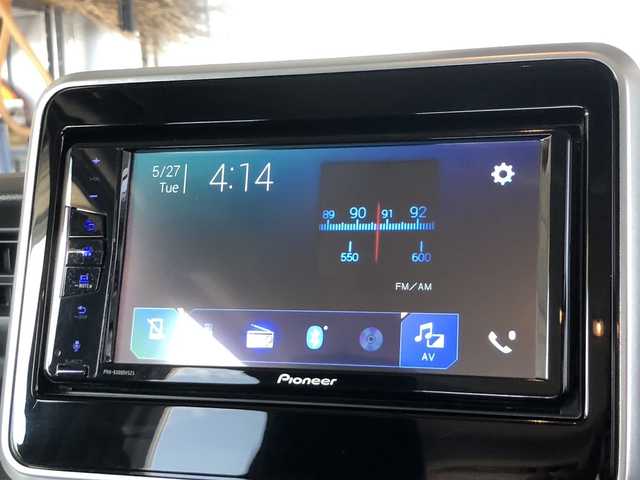 スズキ スペーシア ギア HYBRID XZ 愛媛県 2019(平31)年 1.4万km アクティブイエロー/ガンメタリック2トーン 社外ディスプレイオーディオ /・CD/DVD/Bluetooth/USB /両側パワースライドドア /衝突軽減ブレーキ /レーンキープアシスト /コーナーセンサー /前座席シートヒーター /ルーフレール /リア送風機能/2列目サンシェード/プッシュスタート/・スペアキー/純正ゴムマット/取扱説明書/保証書