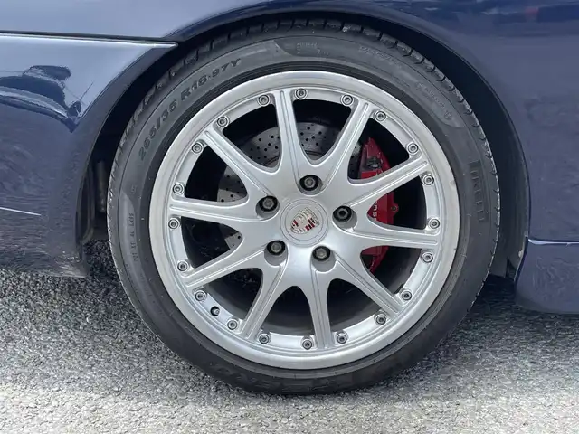 ポルシェ ９１１ カレラ 茨城県 1999(平11)年 12.2万km Ｍナイトブルー 社外ナビ/バックカメラ/ETC/TECH ART/保証書/取扱説明書/パワーシート/純正フロアマット/純正アルミホイール