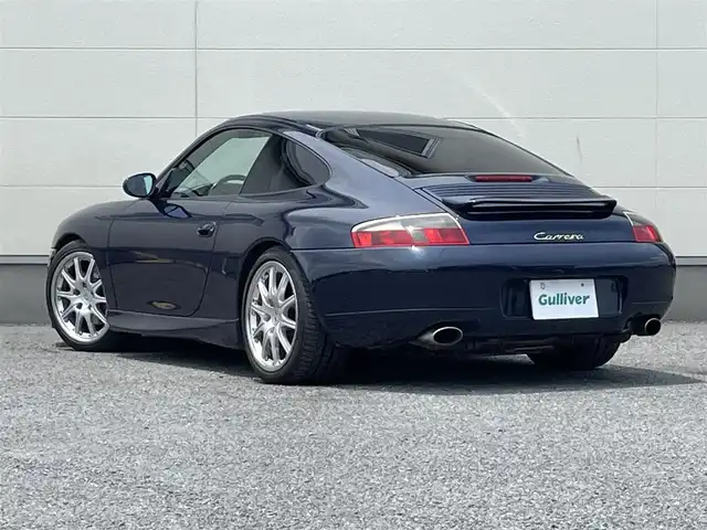 ポルシェ ９１１ カレラ 茨城県 1999(平11)年 12.2万km Ｍナイトブルー 社外ナビ/バックカメラ/ETC/TECH ART/保証書/取扱説明書/パワーシート/純正フロアマット/純正アルミホイール