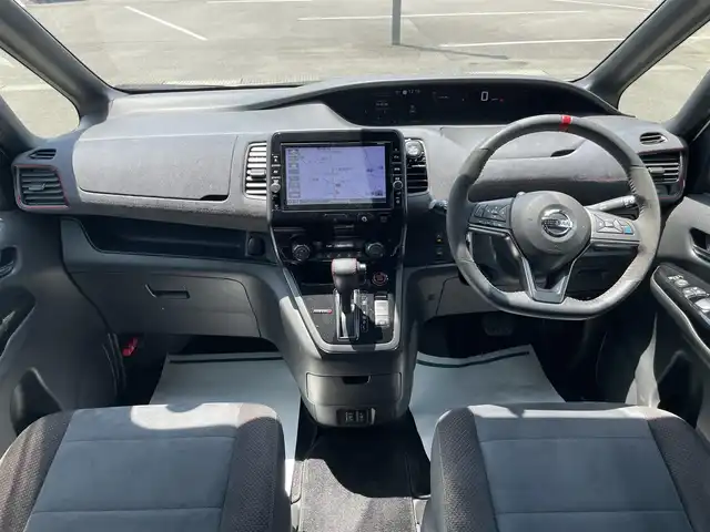 日産 セレナ ニスモ 茨城県 2019(平31)年 4万km ブリリアントホワイトパール 純正ナビ/【iPod・USB・SD・ラジオ・TV・ウォークマン・BT・ＣＤ・ＤＶＤ・Blu-ray・HDMI・AUX】/パーキングアシスト/プロパイロット/フリップダウンモニター/アイドリングストップ/レーダークルコン/ETC/全方位カメラ/前方ドラレコ/前後コーナーセンサー/ブレーキホールド/デジタルインナーミラー/オートライト/純正フロアマット/純正アルミホイール