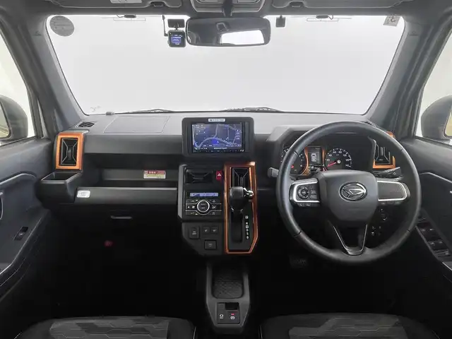 ダイハツ タフト G 群馬県 2023(令5)年 1.8万km サンドベージュメタリック 衝突軽減　社外７型ナビ　バックカメラ　前後コーナーセンサー　前席シートヒーター　ＬＥＤオートヘッドライト　純正１５インチアルミホイール　アイドリングストップ　　盗難防止装　ＡＢＳ　横滑り防止装置　禁煙