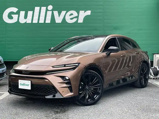 トヨタ クラウン スポーツ Z 東京都 2025(令7)年 0.3万km 茶 純正12.3インチナビ/(フルセグ/Bluetooth)/パノラマルーフ/パノラミックビューモニター/セーフティセンス/・レーダークルーズコントロール/・プリクラッシュセーフティ/・レーントレーシングアシスト/・プロアクティブドライビングアシスト/トヨタチームメイト/デジタルインナーミラー/置くだけ充電/パワーバックドア/前席シートヒーター&エアシート/ステアリングヒーター/純正21インチアルミ/純正フロアマット/ETC2.0/スペアキー×1/取扱説明書/保証書