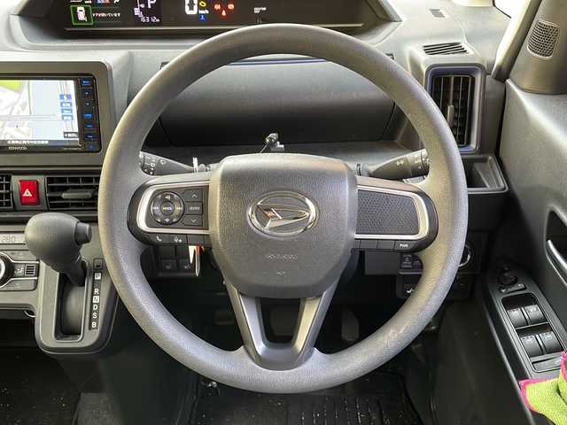 ダイハツ タント X 広島県 2022(令4)年 1.6万km シャイニングホワイトパール 禁煙/社外ナビ/バックカメラ/前後ドライブレコーダー/パワースライドドア/ETC/シートヒーターD+N/オートライトLED