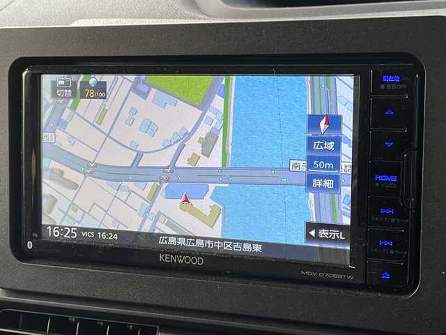 ダイハツ タント X 広島県 2022(令4)年 1.6万km シャイニングホワイトパール 禁煙/社外ナビ/バックカメラ/前後ドライブレコーダー/パワースライドドア/ETC/シートヒーターD+N/オートライトLED