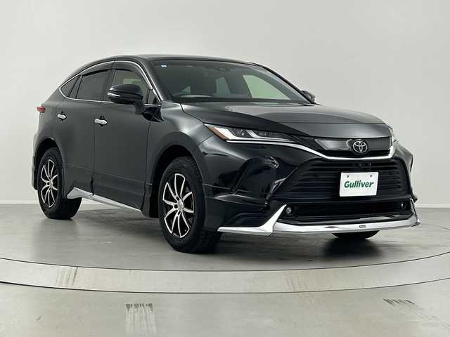 トヨタ ハリアー Z 福島県 2021(令3)年 4.1万km プレシャスブラックパール /ワンオーナー//禁煙車//調光パノラマルーフ//モデリスタエアロ（F.S.R）//JBLプレミアムサウンド//Toyota Safety Sense/・プリクラッシュセーフティ/・レーントレーシングアシスト/・レーダークルーズコントロール/・ソナー//ブラインドスポットモニター//ヘッドアップディスプレイ//デジタルインナーミラー//全周囲カメラ//純正ナビ/・BT.USB.ミラキャスト/・フルセグTV//電動リアゲート/・ハンズフリー電動リアゲート//ハーフレザーシート/・D席パワーシート//ビルトインETC2.0//LEDヘッドライト//LEDフォグランプ//純正ドライブレコーダー(前後)//プッシュスタート//スマートキー//純正エンジンスターター//ステアリングスイッチ//純正19インチAW//社外フロアマット//純正フロアマット積込み