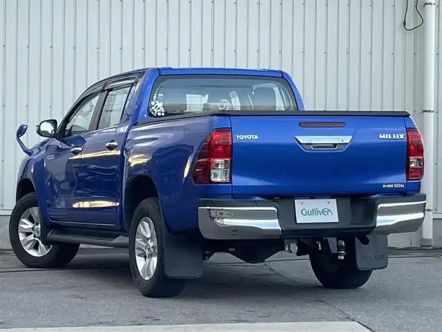 トヨタ ハイラックス Z 山形県 2020(令2)年 3.1万km ネビュラブルーM 4WD/軽油/衝突被害軽減システム/メモリナビ/　　【CD DVD BT フルセグ USB】/バックカメラ/レーダークルーズコントロール/LEDオートライト/純正17インチアルミホイール/ドライブレコーダー/ステアリングスイッチ/MTモード付AT/IC付ターボ/電動格納ウィンカーミラー/ミラーヒーター/フォグランプ/スマートキー/ETC