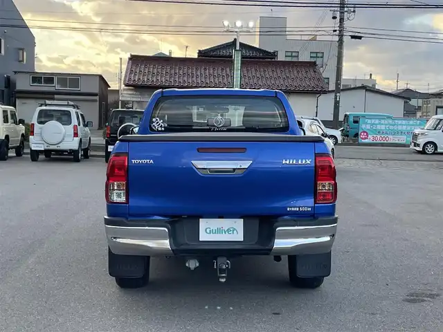 トヨタ ハイラックス Z 山形県 2020(令2)年 3.1万km ネビュラブルーM 4WD/軽油/衝突被害軽減システム/メモリナビ/　　【CD DVD BT フルセグ USB】/バックカメラ/レーダークルーズコントロール/LEDオートライト/純正17インチアルミホイール/ドライブレコーダー/ステアリングスイッチ/MTモード付AT/IC付ターボ/電動格納ウィンカーミラー/ミラーヒーター/フォグランプ/スマートキー/ETC