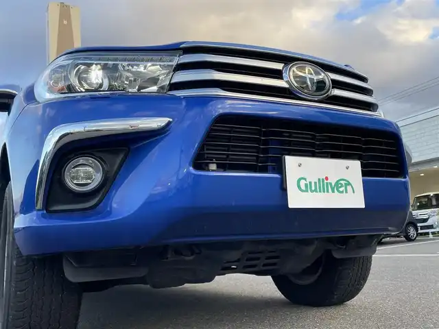トヨタ ハイラックス Z 山形県 2020(令2)年 3.1万km ネビュラブルーM 4WD/軽油/衝突被害軽減システム/メモリナビ/　　【CD DVD BT フルセグ USB】/バックカメラ/レーダークルーズコントロール/LEDオートライト/純正17インチアルミホイール/ドライブレコーダー/ステアリングスイッチ/MTモード付AT/IC付ターボ/電動格納ウィンカーミラー/ミラーヒーター/フォグランプ/スマートキー/ETC