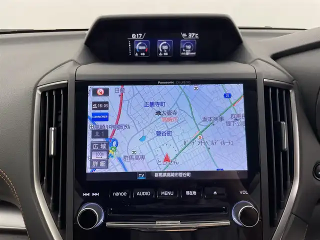 スバル インプレッサ ＸＶ 2．0i－S アイサイト 群馬県 2017(平29)年 4.3万km クールグレーカーキ ブラックレザーセレクション/・黒本革シート/・フロントシートヒーター/・オレンジステッチ/・LEDハイ&ロービームランプ＋ステアリング連動ヘッドランプ/・クリアビューパック/・本革巻ステアリングホイール&セレクトレバー/・キーレスアクセス&プッシュスタート/・運転席&助手席8ウェイパワーシート/・スーパーUVカットフロントガラス/アドバンスドセイフティパッケージ/・スバルリヤビークルディテクション（後側方警戒支援システム）/・ハイビームアシスト/＝＝＝＝＝/純正8インチナビ(CN-LR820D)/・AM/FM/CD/DVD/Bluetooth/フルセグTV/ETC2.0/バックカメラ/純正ドライブレコーダー/アイサイトVer3/・プリクラッシュブレーキ/・アクティブレーンキープ（車線中央維持/車線逸脱抑制）/・全車速追従機能付クルーズコントロール/・AT誤発進/誤後進抑制制御/・車線逸脱警報/ふらつき警報