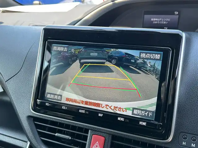 トヨタ ヴォクシー ZS 煌Ⅱ 大阪府 2019(令1)年 0.9万km パール 純正9インチナビ　/フルセグ　/バックモニター　/サイドエアロ　/衝突軽減　/両側パワースライドドア　/クルーズコントロール　/ETC2.0　/BT　/CD/DVD　/オートマチックハイビーム/クリアランスソナー/純正フロアマット/ワンオーナー/プッシュスタート