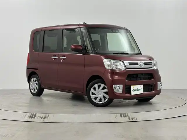 ダイハツ タント X ターボ SAⅢ 埼玉県 2019(令1)年 2万km ファイアークォーツレッドM 純正8インチナビ　NSZP-X69D/(Bluetooth/USB/HDMI/CD/DVD/AM/FM)/地デジフルセグ/バックカメラ/アラウンドビューモニター/前方ドライブレコーダー/ETC/片側パワースライドドア/アイドリングストップ/衝突軽減ブレーキ/オートマチックハイビーム/運転席シートヒーター/プッシュスタート/社外フロアマット/ドライブモードセレクト/ロールサンシェード/フロントフォグランプ