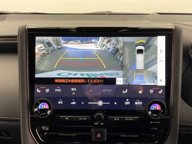 トヨタ ヴェルファイア ハイブリット Z プレミア 長野県 2024(令6)年 1.4万km ブラック 純正ディスプレイオーディオ　/純正フリップダウンモニター　/ビルトインＥＴＣ２．０　/パノラミックビューモニター　/モデリスタエアロ（Ｆ／Ｓ／Ｒ）　/独立ガラスルーフ　/前席＋２列目シートエアコン　　/２列目オットマン/前席パワーシート/レーダークルーズコントロール/デジタルインナーミラー/ブラインドスポットモニター/パーキングサポートブレーキ/リアカメラディテクション/プロアクティブドライビングアシスト/リヤトラフィックアラート /ロードサインアシスト/置くだけ充電