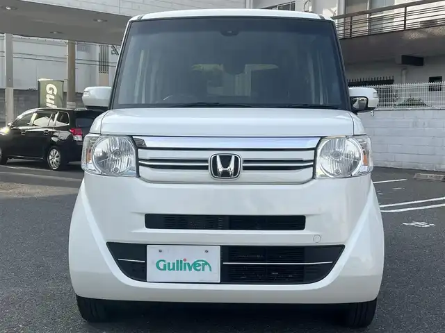 ホンダ Ｎ ＢＯＸ G Lパッケージ 大阪府 2016(平28)年 11.8万km プレミアムホワイトパールⅡ 純正インターナビ・フルセグTV・CD・/　　　　DVD・SD・Bluetooth/左後パワースライドドア/あんしんパッケージ/スマートキー2個/バックカメラ/ビルトインETC/ステアリングスイッチ/アイドリングストップ/電動格納ウインカーミラー/社外14インチアルミホイール/プラズマクラスターオートエアコン
