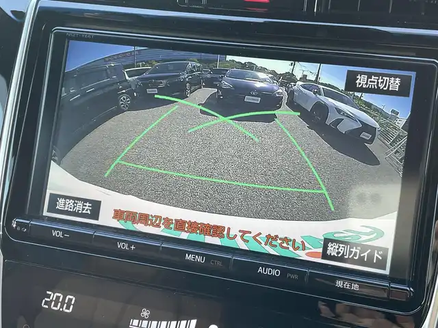トヨタ ハリアー プレミアム 大阪府 2018(平30)年 5万km ホワイトパールクリスタルシャイン ワンオーナー/純正９インチナビ　/   フルセグＴＶ/CD/DVD/Bluetooth/USB　/バックモニター　/衝突軽減ブレーキ　/パノラマサンルーフ　/運転席パワーシート　/電動リアゲート　/レーダークルーズコントロール/レーンキープアシスト/オートマチックハイビーム　/ＶＥＲＳＵＳ20インチアルミホイール/純正フロアマット　/前後ドライブレコーダー　/ビルトインＥＴＣ　/LED