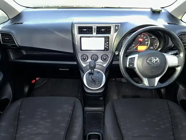 トヨタ ラクティス X 宮城県 2012(平24)年 6.5万km サテンブルーマイカメタリック 純正ナビ/バックカメラ/純正ＥＴＣ/フルセグＴＶ/ラジオ/ＣＤ/ＡＵＸ/ドアバイザー/スペアキー×１/純正ホイールカバーのみ×４