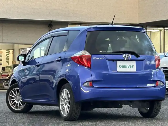 トヨタ ラクティス X 宮城県 2012(平24)年 6.5万km サテンブルーマイカメタリック 純正ナビ/バックカメラ/純正ＥＴＣ/フルセグＴＶ/ラジオ/ＣＤ/ＡＵＸ/ドアバイザー/スペアキー×１/純正ホイールカバーのみ×４