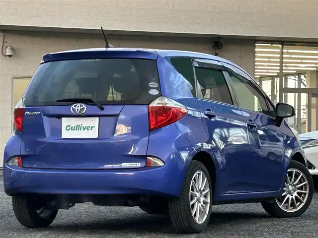 トヨタ ラクティス X 宮城県 2012(平24)年 6.5万km サテンブルーマイカメタリック 純正ナビ/バックカメラ/純正ＥＴＣ/フルセグＴＶ/ラジオ/ＣＤ/ＡＵＸ/ドアバイザー/スペアキー×１/純正ホイールカバーのみ×４