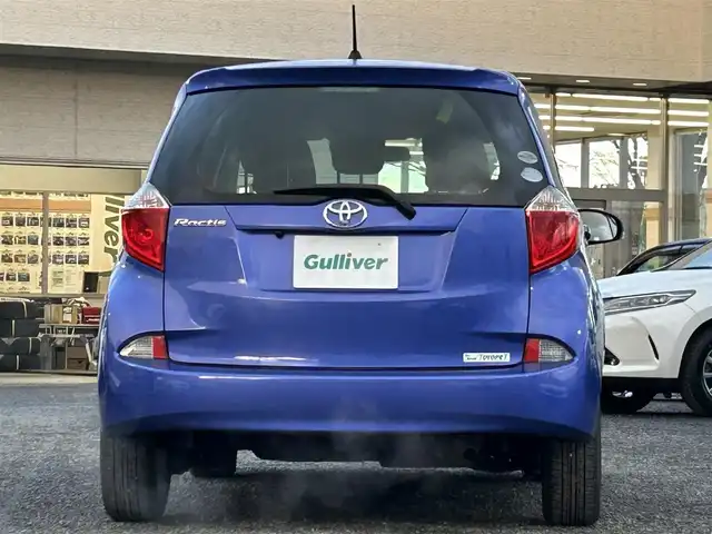 トヨタ ラクティス X 宮城県 2012(平24)年 6.5万km サテンブルーマイカメタリック 純正ナビ/バックカメラ/純正ＥＴＣ/フルセグＴＶ/ラジオ/ＣＤ/ＡＵＸ/ドアバイザー/スペアキー×１/純正ホイールカバーのみ×４