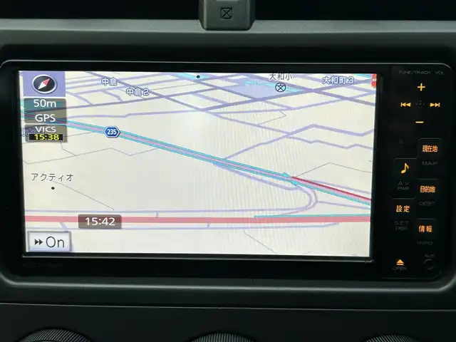 トヨタ ラクティス X 宮城県 2012(平24)年 6.5万km サテンブルーマイカメタリック 純正ナビ/バックカメラ/純正ＥＴＣ/フルセグＴＶ/ラジオ/ＣＤ/ＡＵＸ/ドアバイザー/スペアキー×１/純正ホイールカバーのみ×４