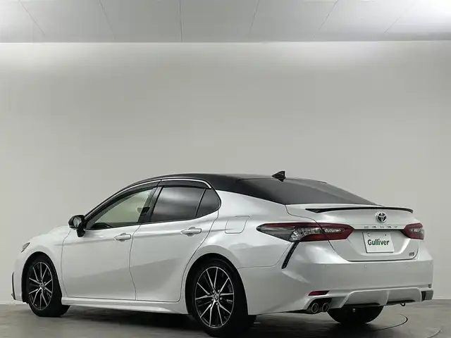 トヨタ カムリ WS 埼玉県 2021(令3)年 4.7万km アティチュードブラックマイカ/プラチナホワイトパールマイカ ステレス車高調　/純正ＤＡ　/３６０°　/温シート　/ＢＳＭ　/ＨＵＤ　/ＥＴＣ　/衝突軽減　/ＬＥＤ　/コネクトナビ　/フルセグＴＶ　/１００Ｖ電源　/追従走行　/スマートキー　/ＢＴ　/ハーフレザーシート　/パワーシート