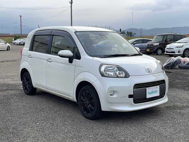 トヨタ ポルテ F 新潟県 2017(平29)年 11.9万km ホワイトパールクリスタルシャイン 4WD/純正SDナビ(NSZN-W64T)/CD/DVD/BT/フルセグテレビ/SDミュージックサーバー/バックカメラ/ETC/衝突被害軽減ブレーキ/レーンキープアシスト/片側パワースライドドア/スマートキー/プッシュスタート/オートハイビーム/社外15インチアルミホイール/15インチ夏タイヤ車載