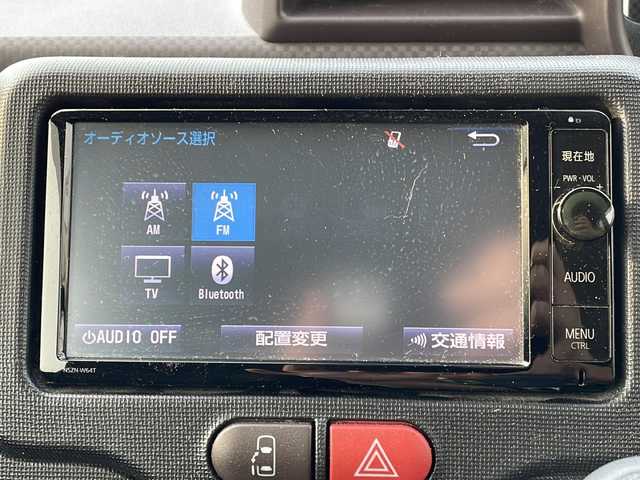 トヨタ ポルテ F 新潟県 2017(平29)年 11.9万km ホワイトパールクリスタルシャイン 4WD/純正SDナビ(NSZN-W64T)/CD/DVD/BT/フルセグテレビ/SDミュージックサーバー/バックカメラ/ETC/衝突被害軽減ブレーキ/レーンキープアシスト/片側パワースライドドア/スマートキー/プッシュスタート/オートハイビーム/社外15インチアルミホイール/15インチ夏タイヤ車載