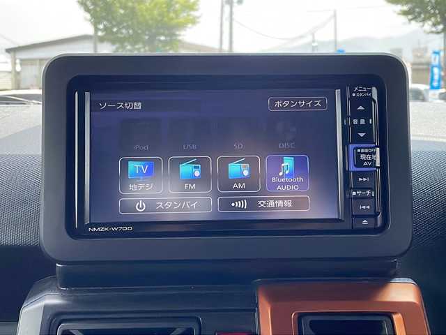 ダイハツ タフト G 長野県 2020(令2)年 3.4万km ブライトシルバーメタリック ４WD/ワンオーナー/純正7型ナビ/　(CD/DVD/Bluetooth/SD/フルセグTV)/ガラスルーフ/バックカメラ/シートヒーター/ドライブレコーダー/USB充電/ステアリングスイッチ/オートライト/LEDヘッドライト/フォグランプ/純正15インチホイール/純正フロアマット/社外ホイールスタッドレス車載/ETC/衝突軽減システム/ドアバイザー/電動格納ミラー/スマートキー/プッシュスタート