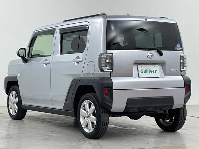 ダイハツ タフト G 道央・札幌 2020(令2)年 3.4万km ブライトシルバーメタリック ・４WD/・ワンオーナー/・純正7型ナビ/　(CD/DVD/Bluetooth/SD/フルセグTV)/・ガラスルーフ/・バックカメラ/・シートヒーター/・ドライブレコーダー/・USB充電/・ステアリングスイッチ/・オートライト/・LEDヘッドライト/・フォグランプ/・純正15インチホイール/・純正フロアマット/・社外ホイールスタッドレス車載/・ETC/・衝突軽減システム/・ドアバイザー/・電動格納ミラー/・スマートキー/・プッシュスタート