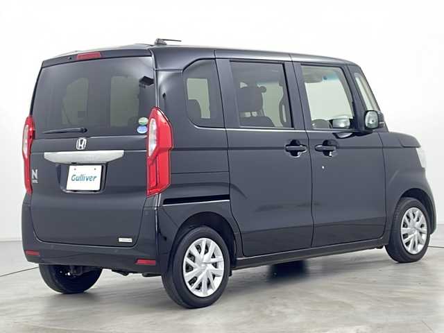 ホンダ Ｎ ＢＯＸ L 道央・札幌 2021(令3)年 5.8万km クリスタルブラックパール ・ワンオーナー/・4WD/・純正ナビ/　CD/BT/SD/・バックカメラ/・HondaSENSING/　衝突軽減ブレーキ/　誤発進抑制(前後)/　歩行者事故低減ステアリング/　アダプティブクルーズコントロール/　路外逸脱抑制/　道路標識認識/・左パワースライドドア /・前席シートヒーター/・純正エンジンスターター/・ビルトインETC/・オートライト/・LEDヘッドライト/・ステアリングリモコン/・スマートキー/・スペアキー/・取扱説明書/・保証書