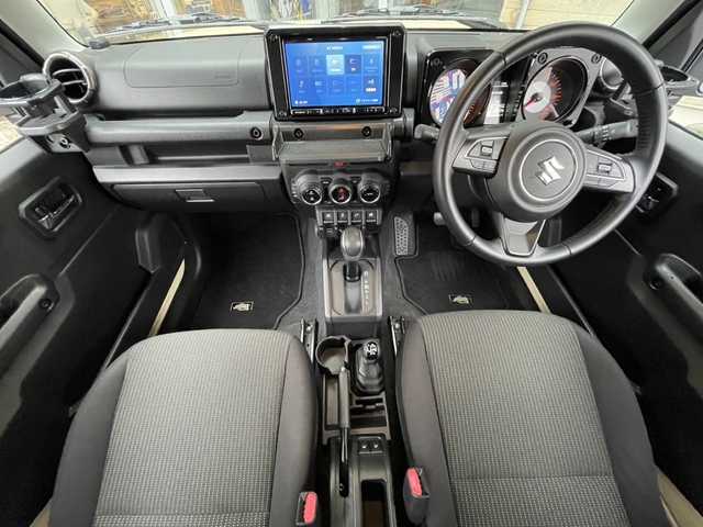 スズキ ジムニー XC 福島県 2020(令2)年 2万km シフォンアイボリーメタリックブラック2トーンルーフ カロッツェリア メモリーナビ（CD・DVD・BT・フルセグTV）/バックカメラ/ETC/コムテック 360°全方向対応ドライブレコーダー/純正マッドフラップ/純正フロアマット/純正アルミホイール/カーメイト 増設電源ユニット/LEDヘッドライト/衝突被害軽減ブレーキ/横滑り防止装置