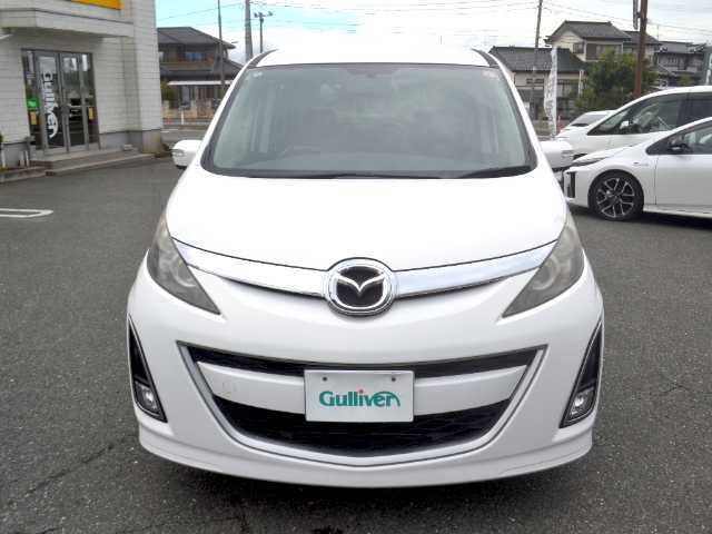マツダ ビアンテ 20S 宮城県 2010(平22)年 11.7万km クリスタルホワイトパールマイカ /　純正HDDナビ/　フルセグTV/　バックカメラ/　Bluetooth/　両側電動スライドドア/　ETC/　スマートキー/　HIDヘッドライト/　フォグランプ/　コーナーセンサー/　純正16インチAW/