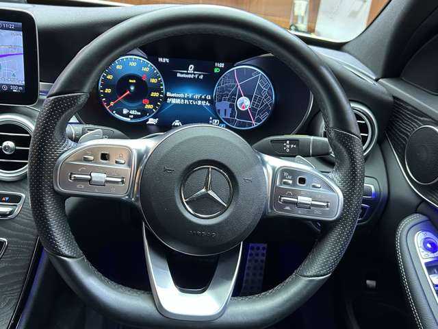 メルセデス・ベンツ Ｃ２２０ｄ ワゴン ローレウスエディション 千葉県 2019(令1)年 4万km 白 ＨＵＤ　/純正ナビ　/バックカメラ　/ＡＣＣ　/ブラックレザーシート　/シートヒーター　/メモリーパワーシート　/ＬＥＤヘッドライト　/オートライト　/ドライブレコーダー　/アイドリングストップ　/ＥＴＣ