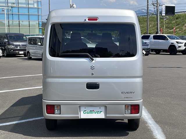 スズキ エブリイ PA リミテッド 青森県 2021(令3)年 6.1万km シルキーシルバーメタリック ・4WD/・キーレス/・純正ラジオ/・オートライト/・横滑り防止/・スペアキー/・保証書・取説あり/・スタッドレス積込み（溝残８ミリ）