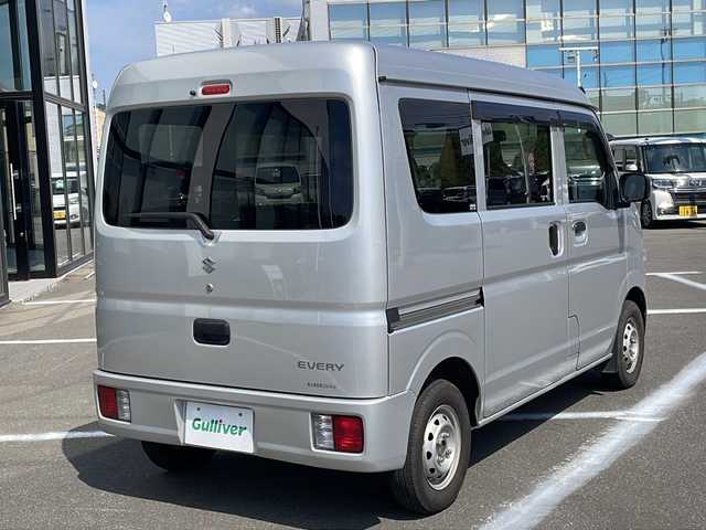 スズキ エブリイ PA リミテッド 青森県 2021(令3)年 6.1万km シルキーシルバーメタリック ・4WD/・キーレス/・純正ラジオ/・オートライト/・横滑り防止/・スペアキー/・保証書・取説あり/・スタッドレス積込み（溝残８ミリ）