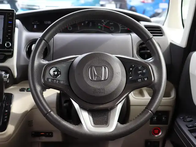 ホンダ Ｎ ＢＯＸ G L ターボ ホンダセンシング 神奈川県 2017(平29)年 3.9万km プレミアムアガットブラウンP ターボ/ホンダセンシング（安全支援システム）/：衝突軽減ブレーキ/：誤発進抑制機能/：後方誤発進抑制機能/：歩行車事故低減ステアリング/：先行車発進お知らせ機能/：アダプティブクルーズコントロール/：車線維持支援システム/：オートハイビーム/：標識認識機能/：路外逸脱抑制機能/両側パワースライドドア /LEDヘッドランプ/：オートヘッドライト/ビルトインETC/HONDA純正8インチプレミアムインターナビ/：フルセグTV/：CD DVD再生/：Bluetoothオーディオ/：バックカメラ/ロールサンシェード（後席左右）/シートリフター（運転席）/：シートバックポケット/純正フロアマット/：ドアバイザー/スマホ充電/ーーーーーーーーーーーーーーーーーーーーーーー/保証書/取扱説明書/ナビ取説/スペアスマートキー×1本