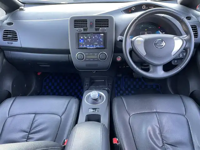 日産 リーフ S エアロスタイル 宮城県 2016(平28)年 6.2万km スーパーブラック /ワンオーナー//純正エアロ(F/S/R)//社外メモリナビ//CD/DVD/SD/BT/USB/フルセグテレビ//バックカメラ//全席シートヒーター//ステアリングヒーター//ETC//シートカバー装着//HID//充電ケーブル有り//スマートキーx2