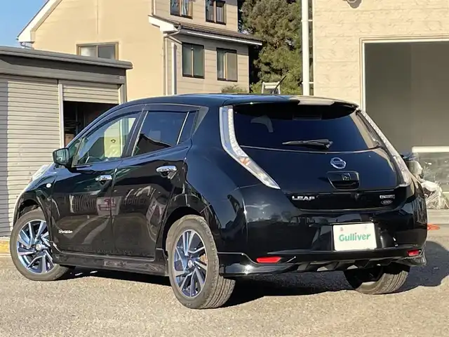 日産 リーフ S エアロスタイル 宮城県 2016(平28)年 6.2万km スーパーブラック /ワンオーナー//純正エアロ(F/S/R)//社外メモリナビ//CD/DVD/SD/BT/USB/フルセグテレビ//バックカメラ//全席シートヒーター//ステアリングヒーター//ETC//シートカバー装着//HID//充電ケーブル有り//スマートキーx2